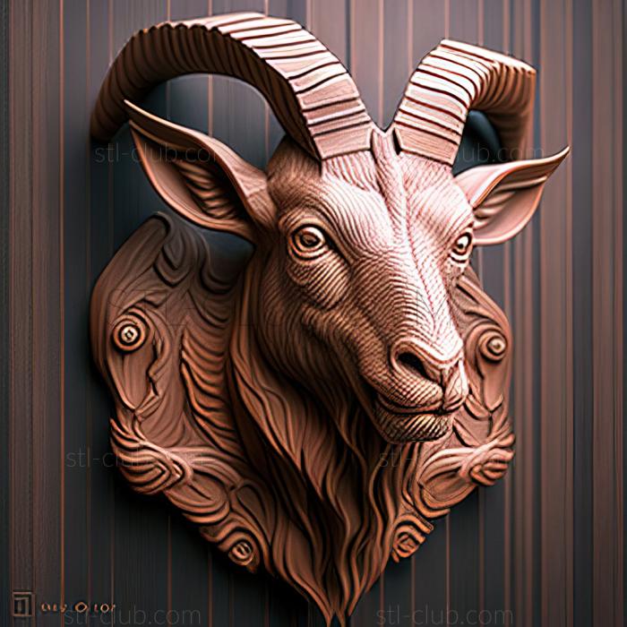 3D мадэль Go Go Gogoat Go Go Gogoat (STL)